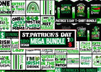 St. Patrick’s Day T-Shirt Bundle ,St. Patrick’s Day Svg design,St Patricks Day, St Patricks Png Bundle, St Patrick Day, Holiday Png, Sublimation Png, Png For Sublimation, Saint Patricks Day Bundle