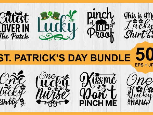 St.patrick’s day shirt bundle print template, lucky charms, irish, everyone has a little luck typography design shirt print template, typography design for shirt, mugs, iron, glass, stickers, hoodies, pillows, phone