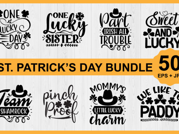 St.patrick’s day shirt bundle print template, lucky charms, irish, everyone has a little luck typography design shirt print template, typography design for shirt, mugs, iron, glass, stickers, hoodies, pillows, phone