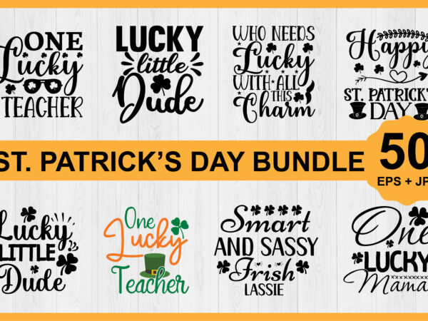 St.patrick’s day shirt bundle print template, lucky charms, irish, everyone has a little luck typography design shirt print template, typography design for shirt, mugs, iron, glass, stickers, hoodies, pillows, phone