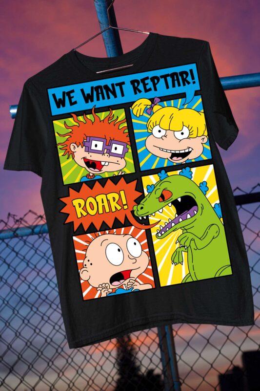 Space Jam monster 90s kids show rugrats cartoon reptar bundle 2023