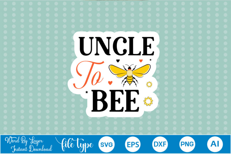 Bee Sticker Svg Bundle Bee Stickers Bundle Bee Sticker Bundle Honey Bee Sticker Bundle Print and Cut Stickers Printable Stickers Print and Cut Cricut Bees Stickers, Bee Stickers Bundle Bee