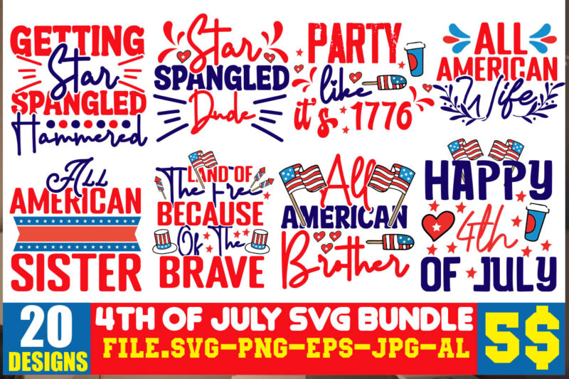 4th of july SVG Bundle,20 Designs,Merica Svg Bundle,4th of july mega svg bundle, 4th of july huge svg bundle, 4th of july svg bundle,4th of july svg bundle, quotes,4th of