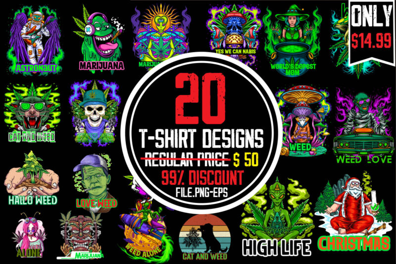 Weed Mega Bundle,122 T-shirt Designs,Big Sell Design,On sell Designs,weed vector tshirt design, weed svg bundle, weed tshirt design bundle, weed vector graphic design, weed 20 design png, weed svg bundle,