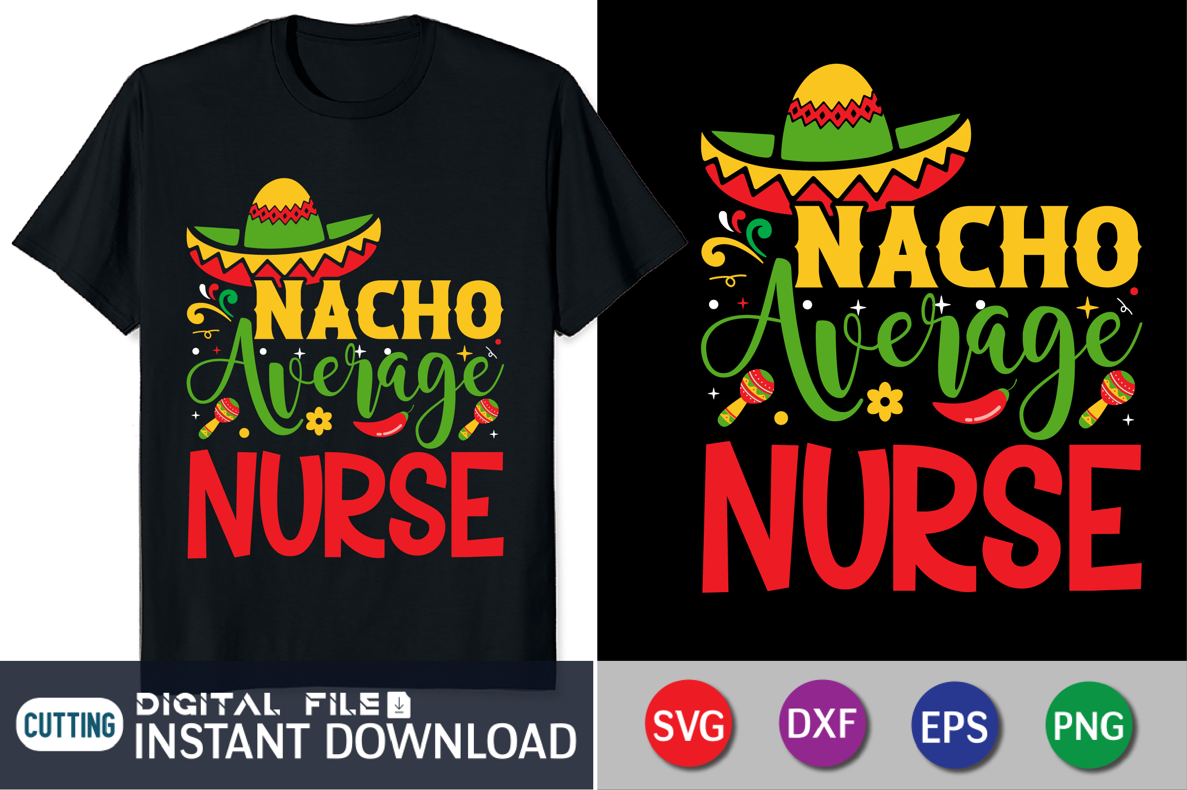 Nurse Hat Outline Patterns: DFX, EPS, PDF, PNG, and SVG Cut Files