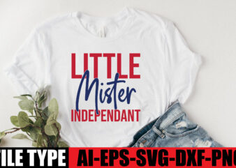 Little Mister Independant t shirt vector graphic