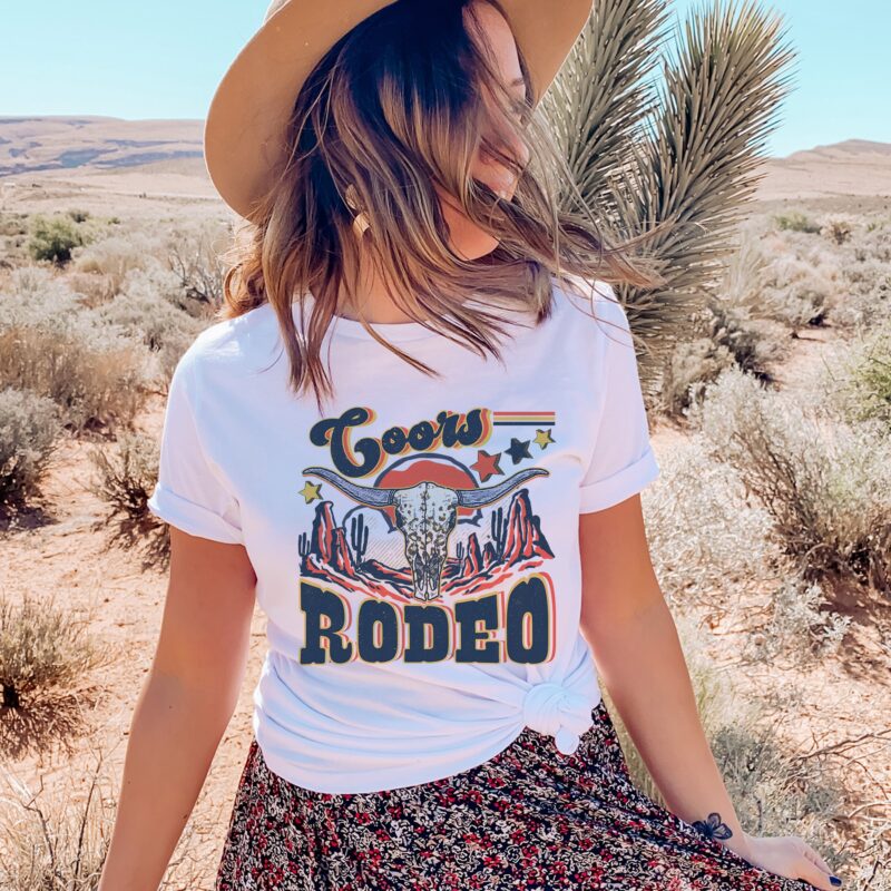 Western t-shirt design, retro country shirt design, cowboy t-shirt design, cowgirl shirt design