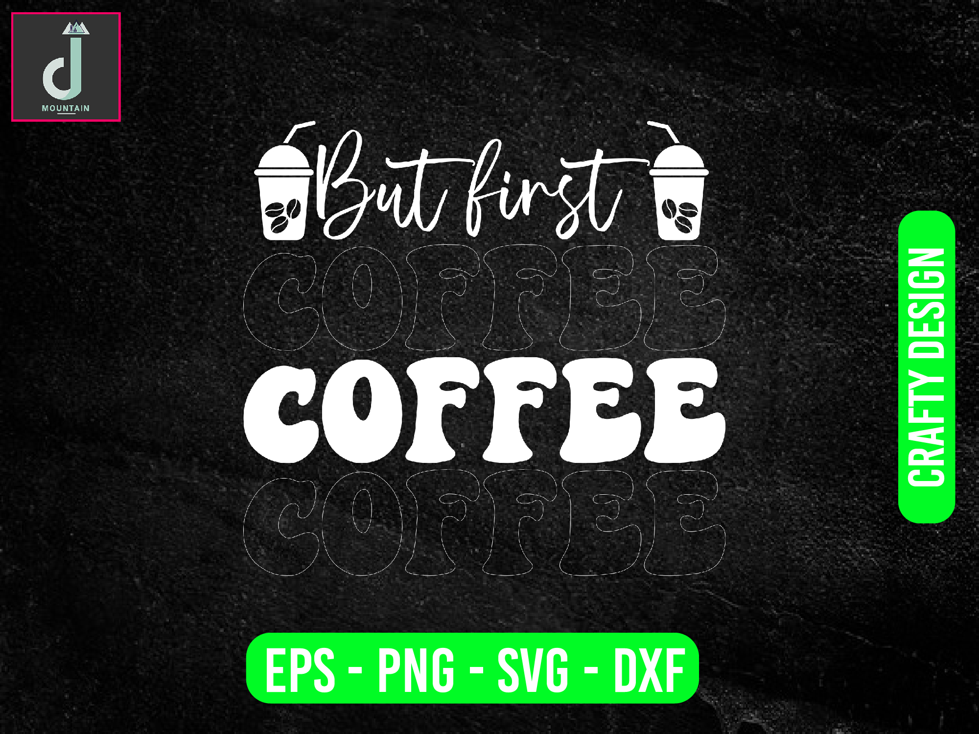 Coffee before talkie SVG png pdf coffee cup T-shirt Cricut Silhouette Cut  Files Digital Download