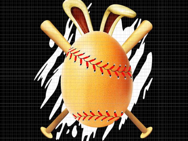 Happy easter egg hunting baseball bunny ears lover png, easter egg baseball png, bunny baseball png, easter egg baseball png graphic t shirt