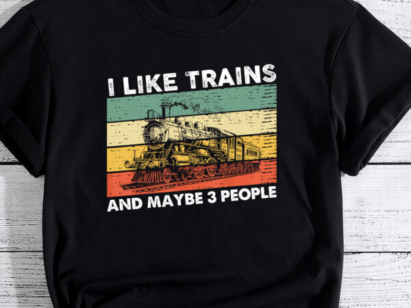 Cool train art for men women train collector railroad worker t-shirt pc