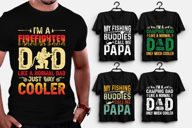 Dad Papa T-Shirt Design