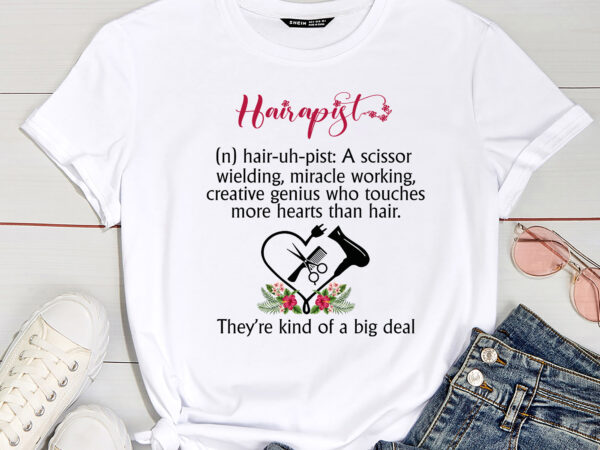 Hairapist miracle worker funny hairstylist hairdresser mug, funny and rude thank you presents for hairdressers pc graphic t shirt