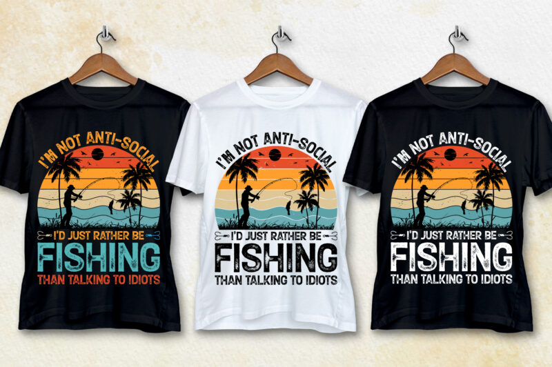 Trendy 20 Fishing Quotes T-shirt Designs Bundle – MasterBundles