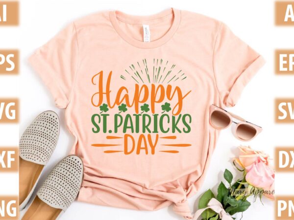 Happy st.patricks day graphic t shirt