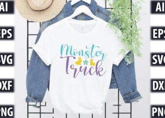 Monster Truck t shirt designs for sale