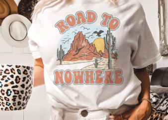 Road to Nowhere Tshirt Design