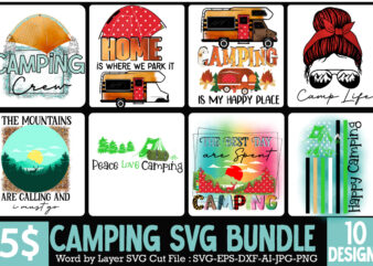 Camping Sublimation Bundle, Camper Sublimation Bundle, the mountains are calling and i must go Sublimation Design, the mountains are calling and i must go T-Shirt Design , Camping Sublimation Png,