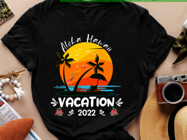 Rd aloha hawaii vacation 2022 cool summer shirt, t-shirts for family and friends summer vacation, summer shirt, beach shirt