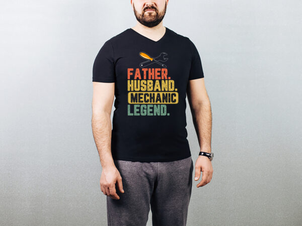 Rd father husband mechanic legend car vintage shirt, fathers day shirt, father_s day ideas shirt, gift for husband, mechanic shirt t shirt design online