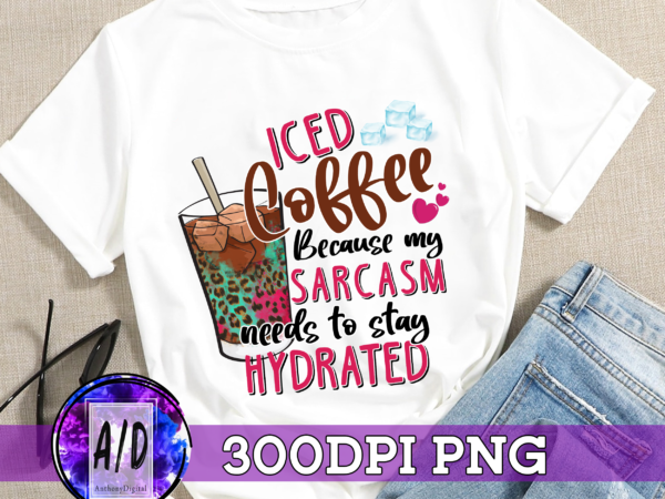 Rd iced coffee, sublimation png, png digital download, iced coffee png, waterslide png, digital design, printable file, funny png, leopard png