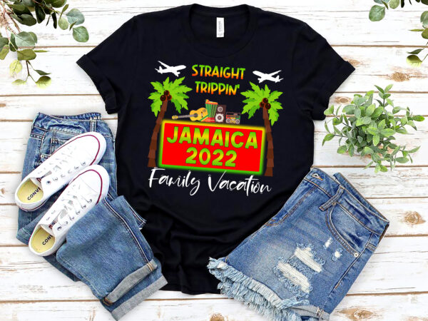 Rd jamaica 2023, straight trippin, travel shirt, airport shirt, tourism shirt, jamaica vacation, funny vacation, group matching