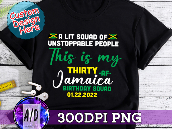 Rd jamaica shirt, birthday squad, cruise shirt, jamaica vacation, birthday party, caribbean trip, jamaica bday tee, jamaica birthday t shirt design online