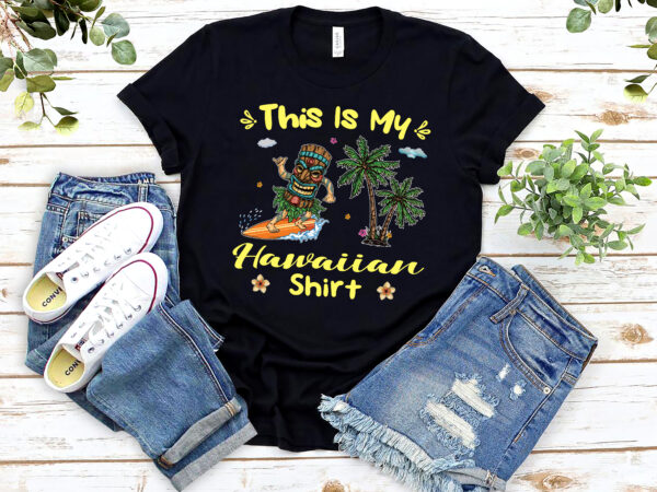 Rd (me) funny this is my hawaiian tiki design summer t-shirt