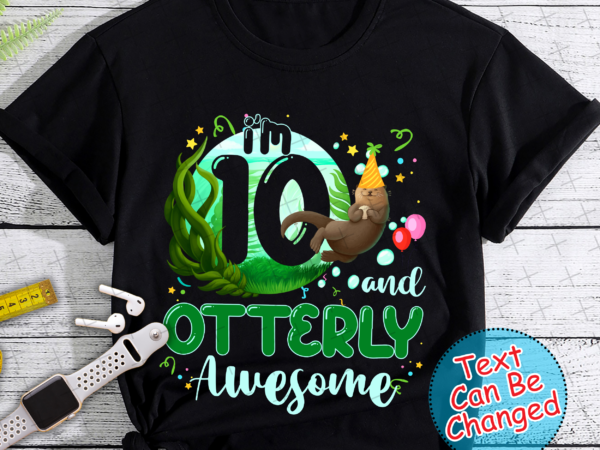 Rd otter shirt, otter birthday, birthday otter, otter party, otterly awesome, otter lover, animal party, otterly fun, girls birthday party t shirt design online