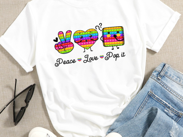 Rd peace love pop it png, peace love pop it sublimation download, ice cream fidget png, pop it fidget png, fidget toy png, fidget popper png t shirt design online