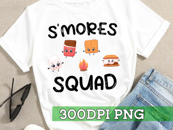 Rd s_mores marshmallows funny smores squad camping campfire t-shirt