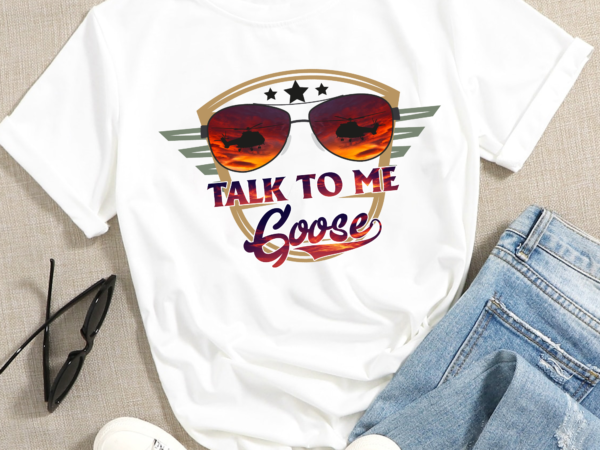 Rd talk to me goose, top gun aviators design for printing tshirts sublimation png