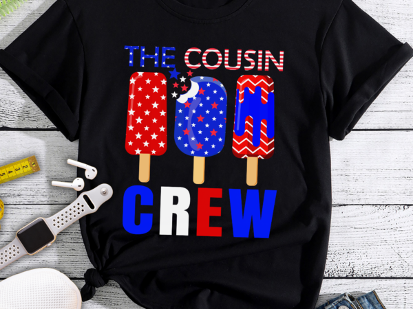 Rd the cousin crew shirt 4th of july us flag popsicle t-shirt-1