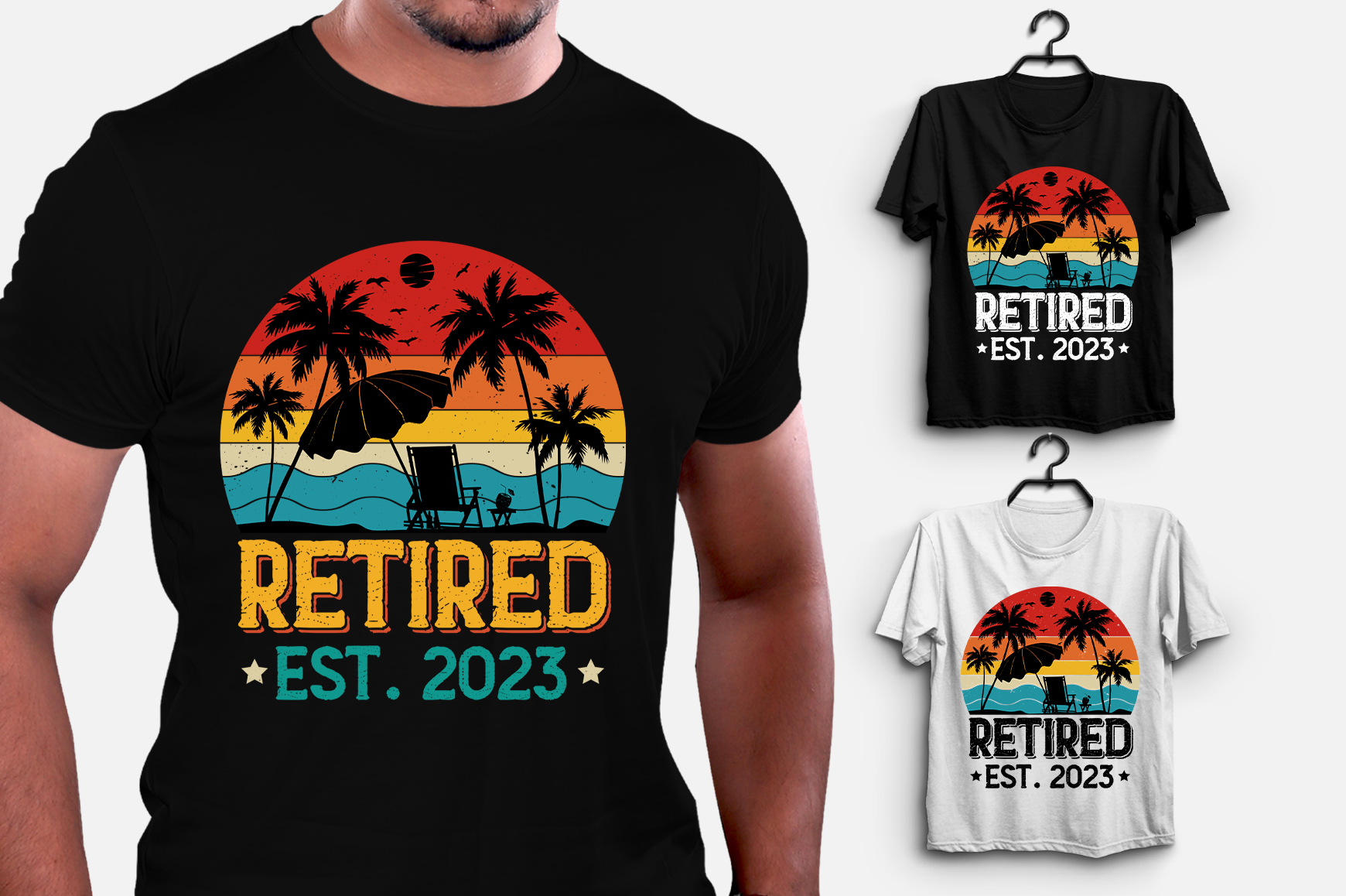 Retired 2023 T-Shirt Design - Buy t-shirt designs