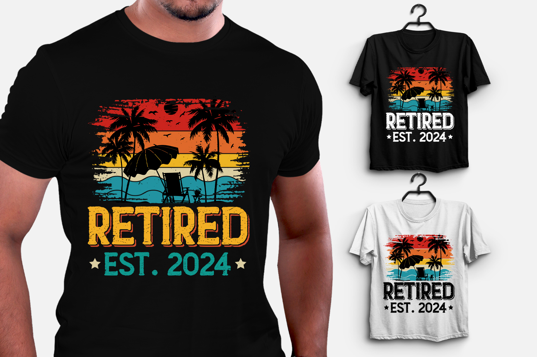 Retired 2024 T-Shirt Design - Buy t-shirt designs