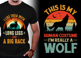 Sunset Colorful Grunge T-Shirt Design