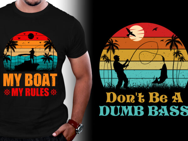 Sunset retro vintage t-shirt design