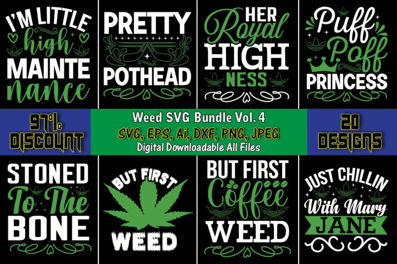 Weed SVG Bundle Vol. 4, Weed Svg Bundle,Weed, Weed t-shirt, Weed t-shirt design, Weed t-shirt bundle, Weed design bundle, Weed svg vector,Weed cut file,Weed png, Weed png design,Marijuana SVG Bundle,t-shirt,weed