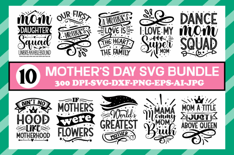 Mother’s Day Svg Bundle, t shirt design,Plotter File World's Best Mom, Mother's Day, SVG, DXF, PNG, Bundle, Gift, German,Funny Mother Svg Bundle, Mother's Day Svg, Mom Svg, Digital Files, Happy