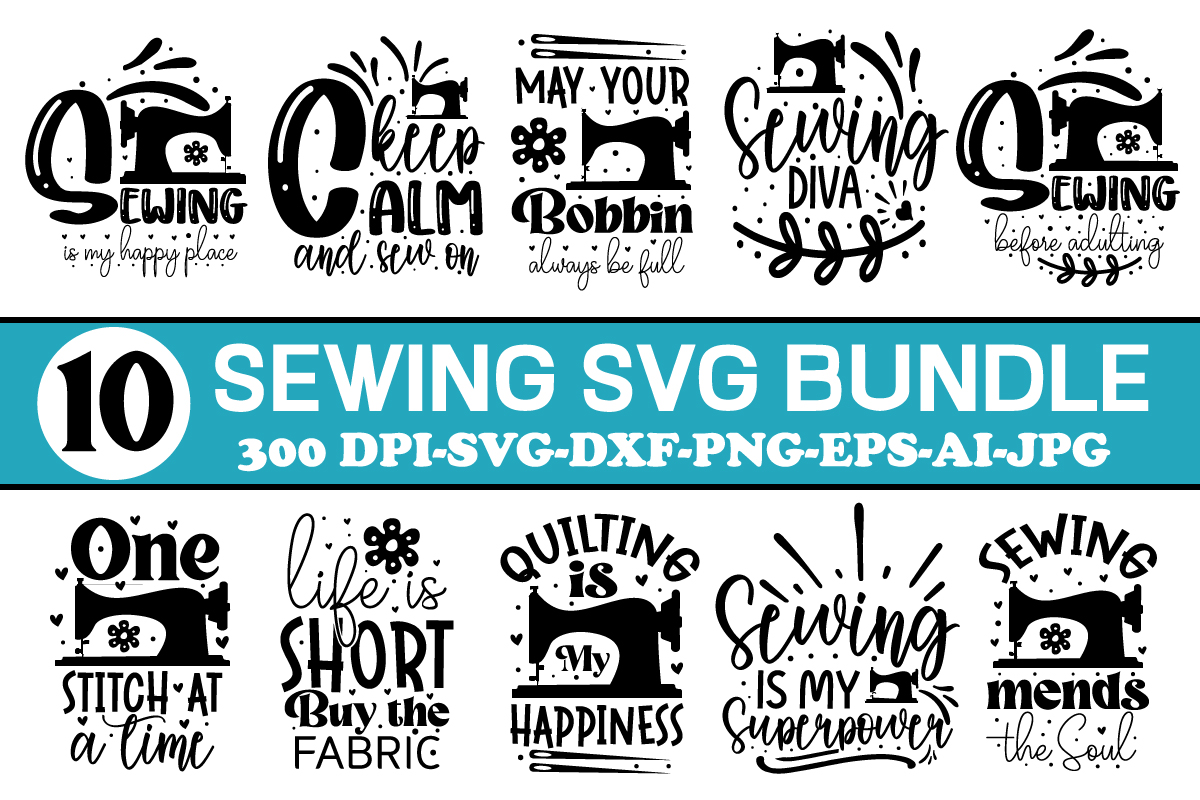 Sewing Svg Bundle, Sewing SVG Bundle, sewing machine svg, seamstress ...