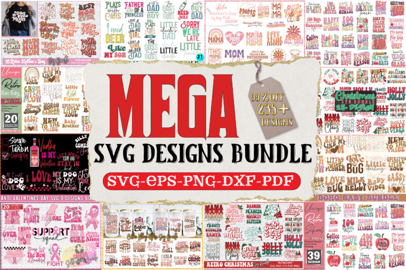 Mega Svg Bundle