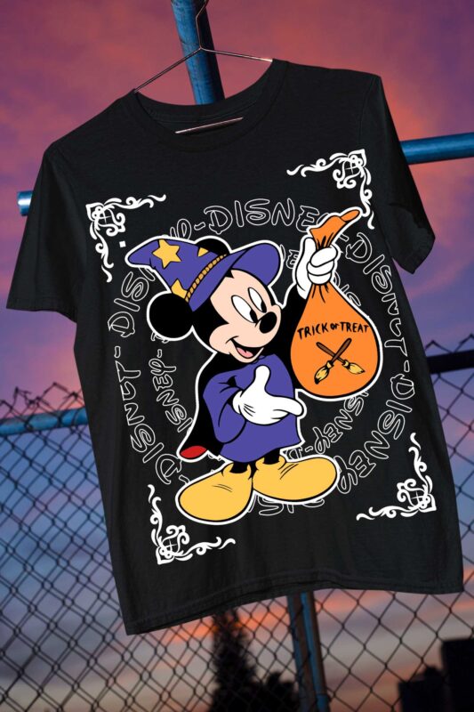 Magical Scary Spooky Halloween Disney Mouse Goofy Donald 2023 Bundle