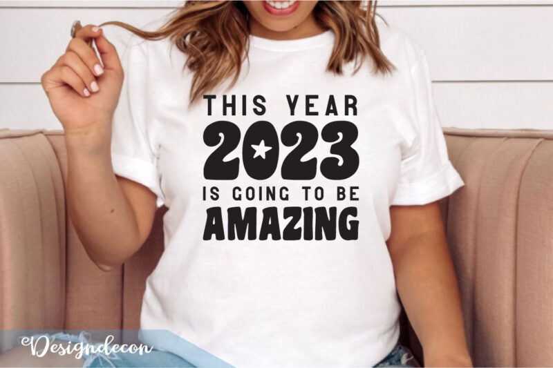 retro wavy groovy, 70’s, new year 2023 sublimation, t-shirt designs of 12 quotes bundle, new year svg