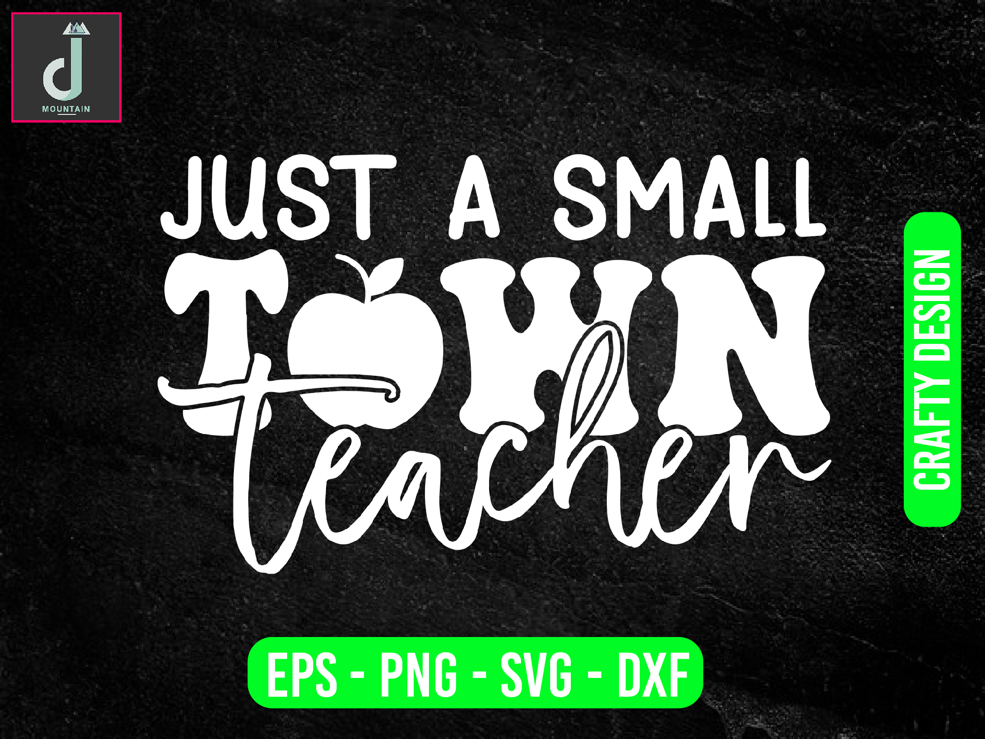 Just a small town teacher svg design, teacher svg bundle design, cut ...