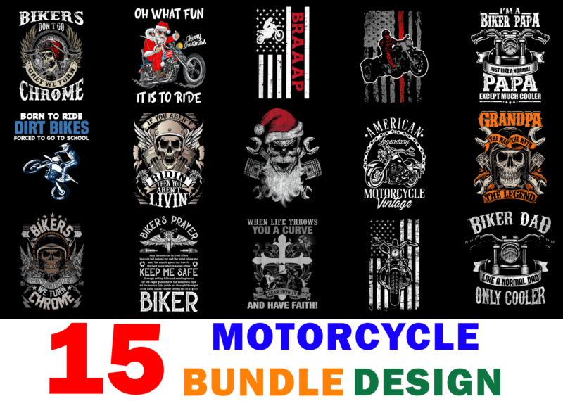 Designs PNG de motorcycle para Camisetas e Merch