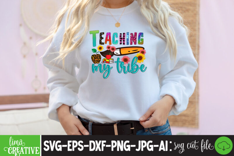 Teacher Sublimation PNG Design 10 Design Bundle,Teacher PNG, Teacher Name Frame PNG, Pencil Apple Coffee Rule Frame Name, File Design for Sublimation Or Print, digital DownloadTeachers Change The World Png