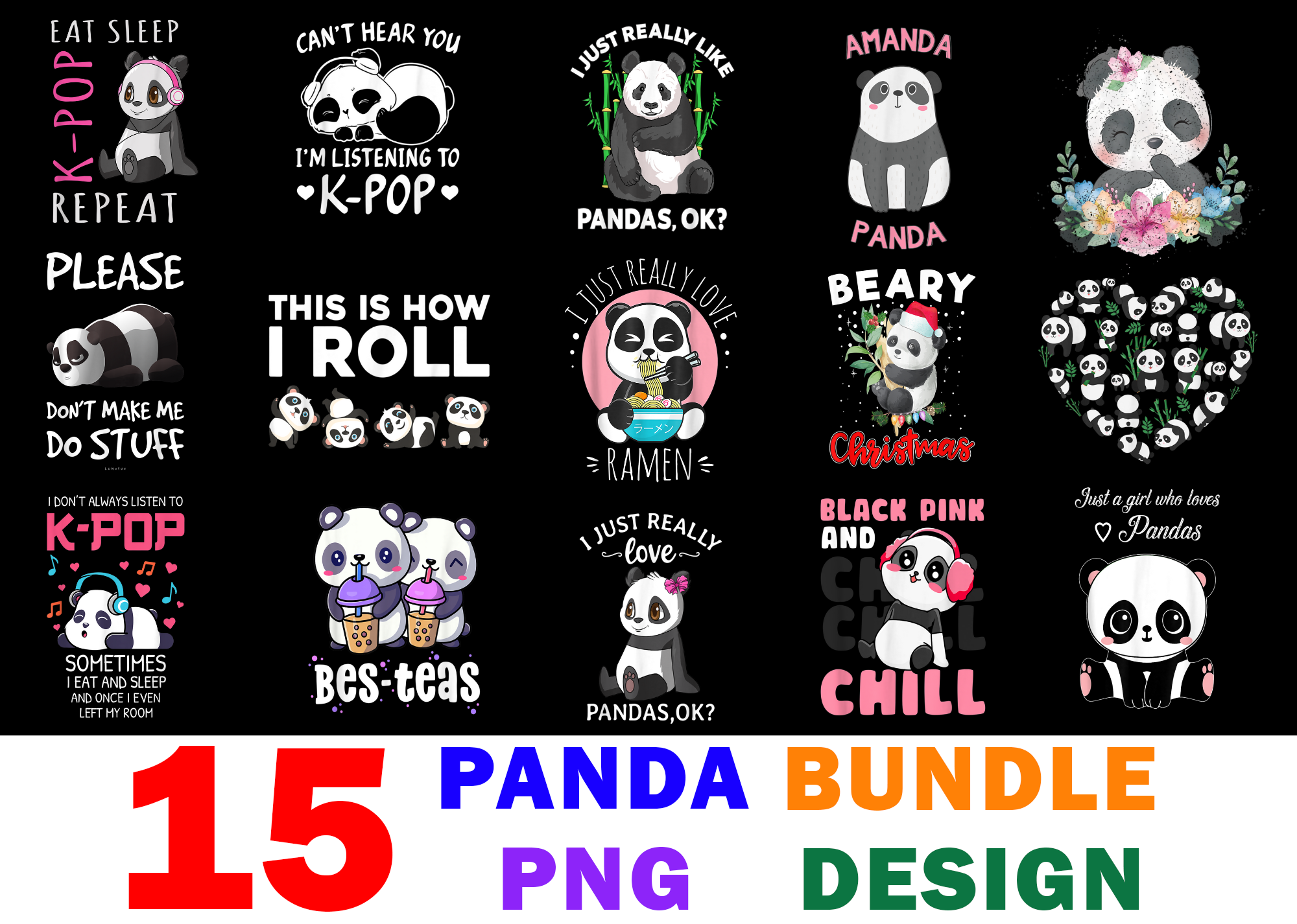 8 X Panda Twitch Emotes Panda Twitch Emotes -  Ireland
