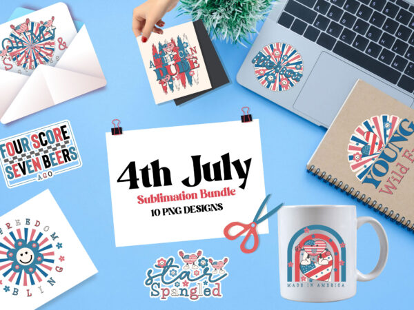 4th july sublimation bundle