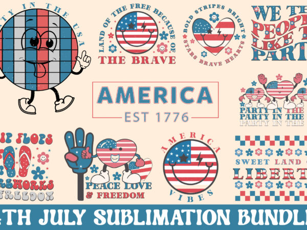 4th july sublimation bundle