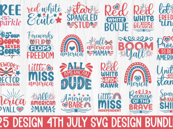 4th of july svg bundle