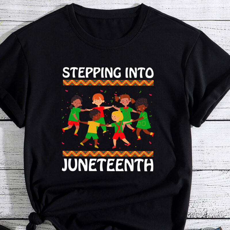 African American Girls Kids Stepping Into Juneteenth 1865 PC